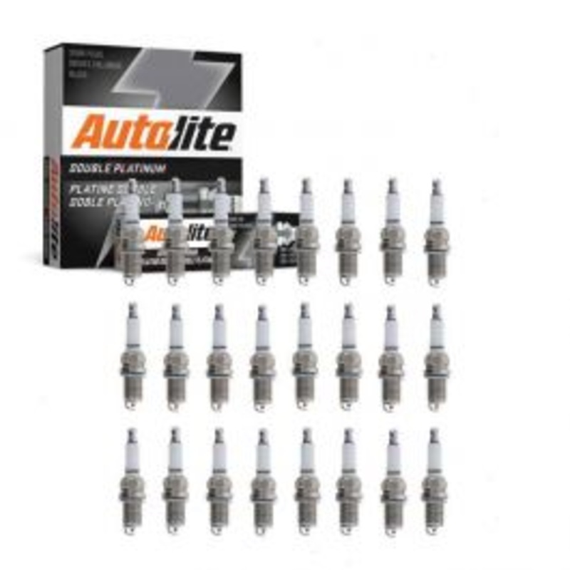 24 pc Autolite Double Platinum Spark Plug for 1996-2004 Mercedes-Benz SL600