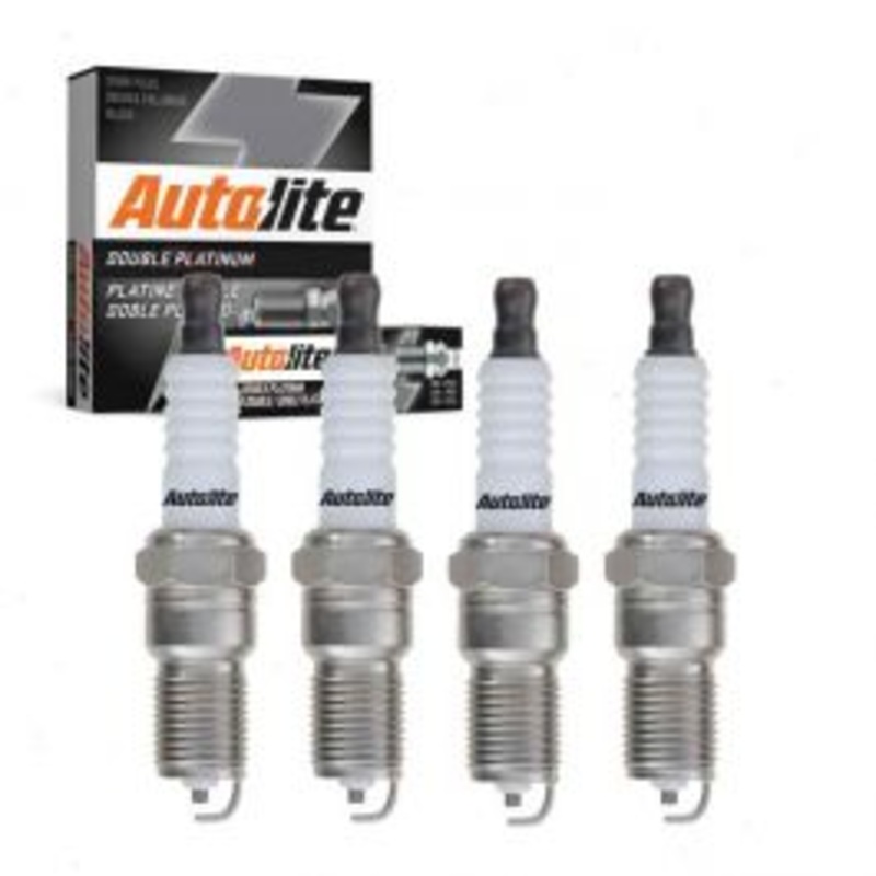 4 pc Autolite Double Platinum Spark Plug for 1996-1997 Isuzu Hombre 2.2L L4