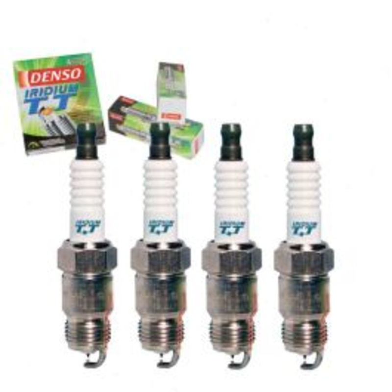 4 pc DENSO Iridium TT Spark Plugs for 1977-1984 Pontiac Phoenix 2.5L L4