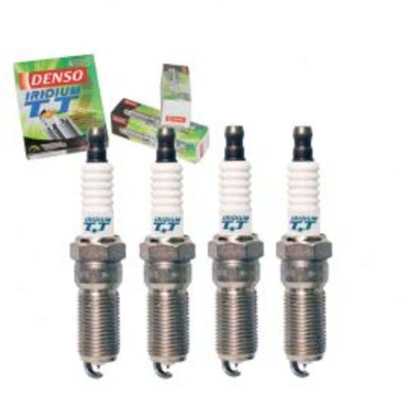 4 pc DENSO Iridium TT Spark Plugs for 2013-2017 Cadillac ATS 2.5L L4