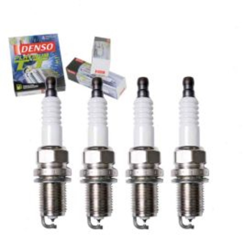 4 pc DENSO Platinum TT Spark Plugs for 2003-2013 Toyota Matrix 1.8L 2.4L L4