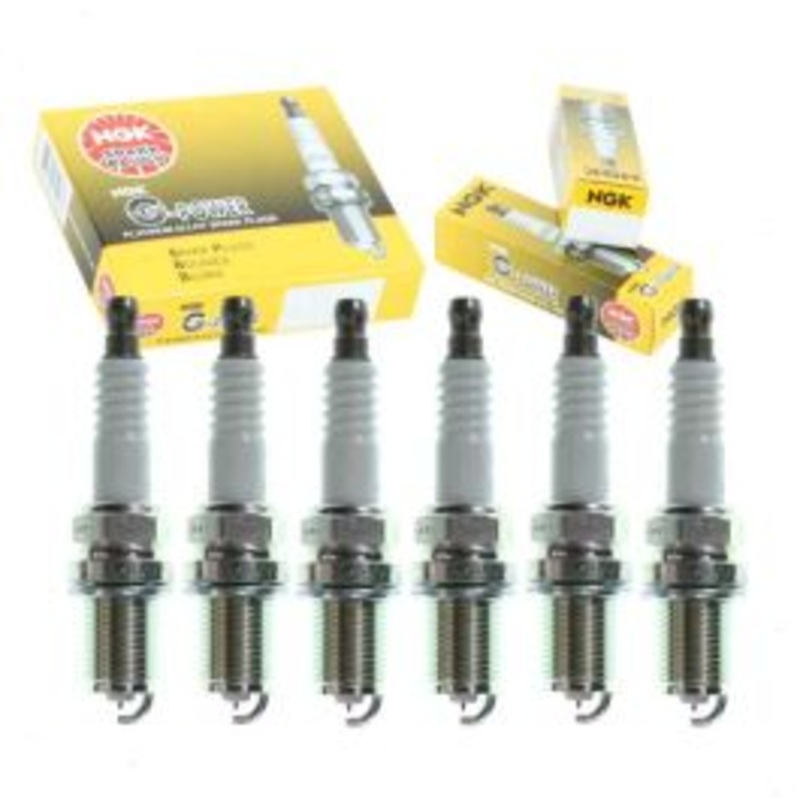 6 pc NGK G-Power Spark Plugs for 1993-1997 Jaguar Vanden Plas 4.0L L6
