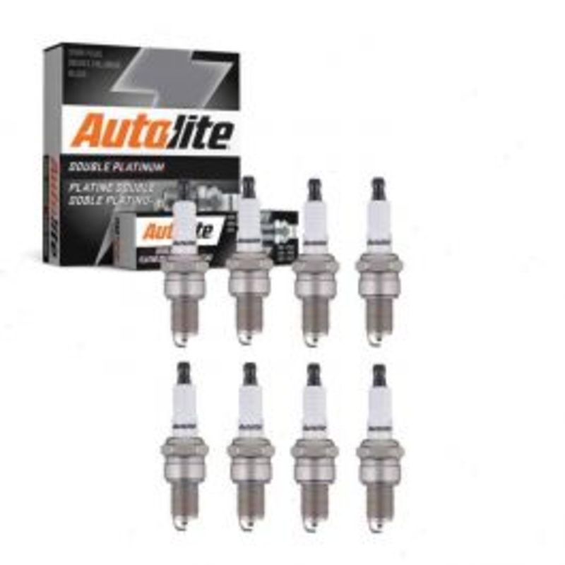8 pc Autolite Double Platinum APP64 Spark Plug