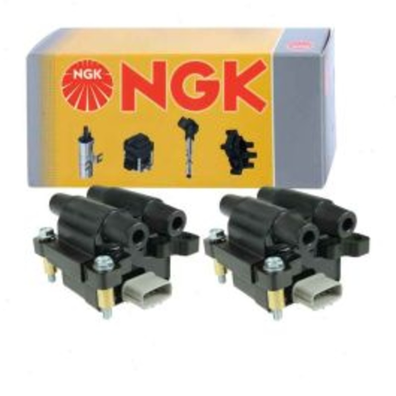 2 pc NGK 48981 U2101 Ignition Coils