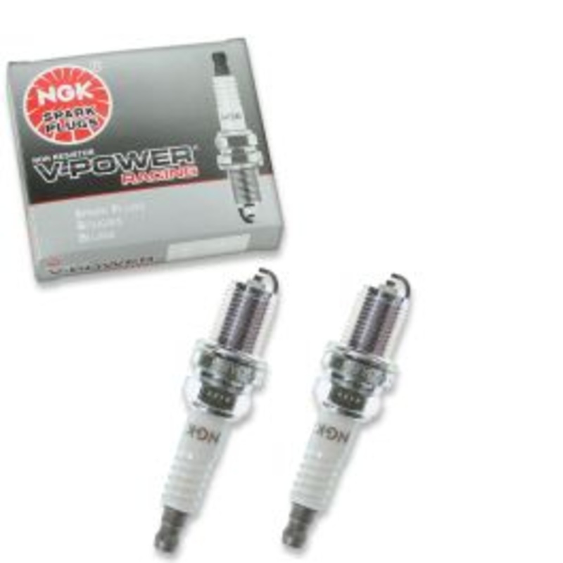 2 pc NGK V-Power Racing 7173 R5672A-8 Spark Plugs
