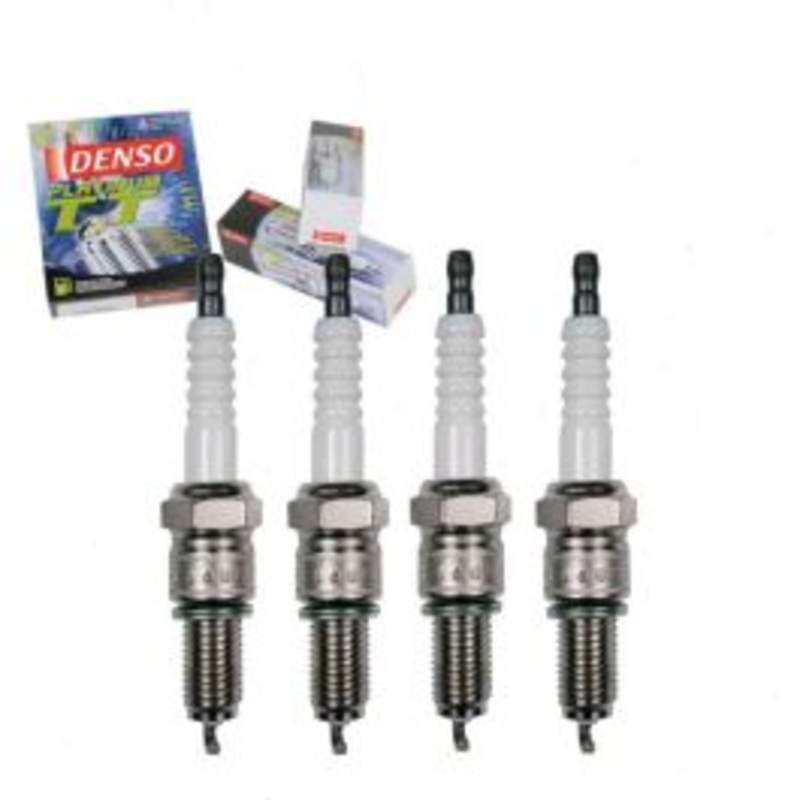 4 pc DENSO Platinum TT Spark Plugs for 1985-1993 Mitsubishi Galant 2.0L 2.4L L4