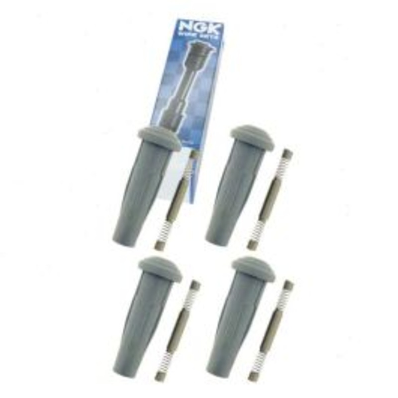 4 pc NGK Ignition Coil Boots for 2009-2011 Mazda Tribute 2.5L L4