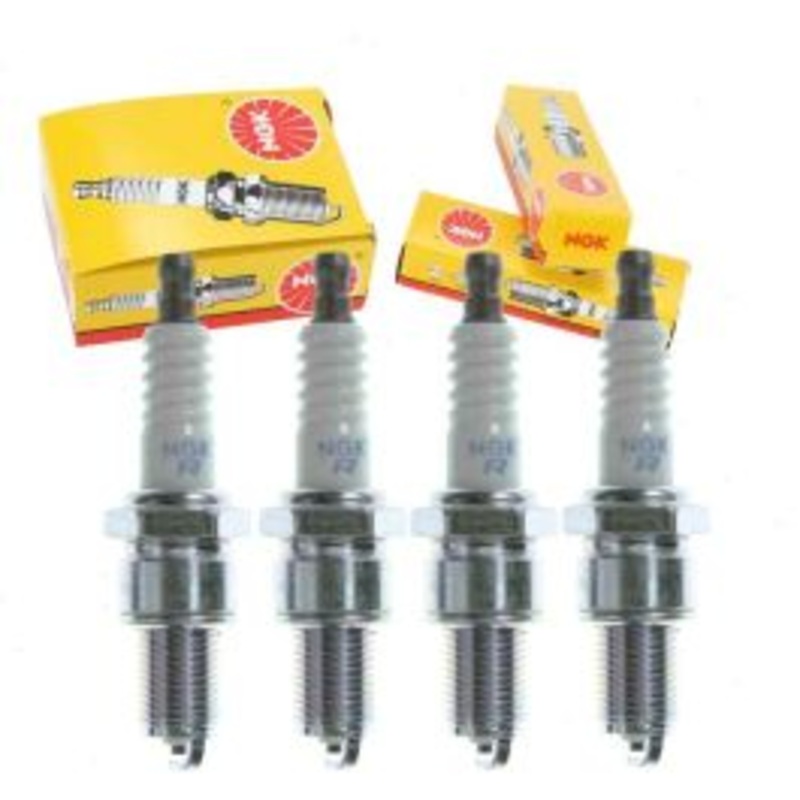 4 pc NGK Standard Spark Plugs for 1988-1991 Isuzu Trooper 2.6L L4
