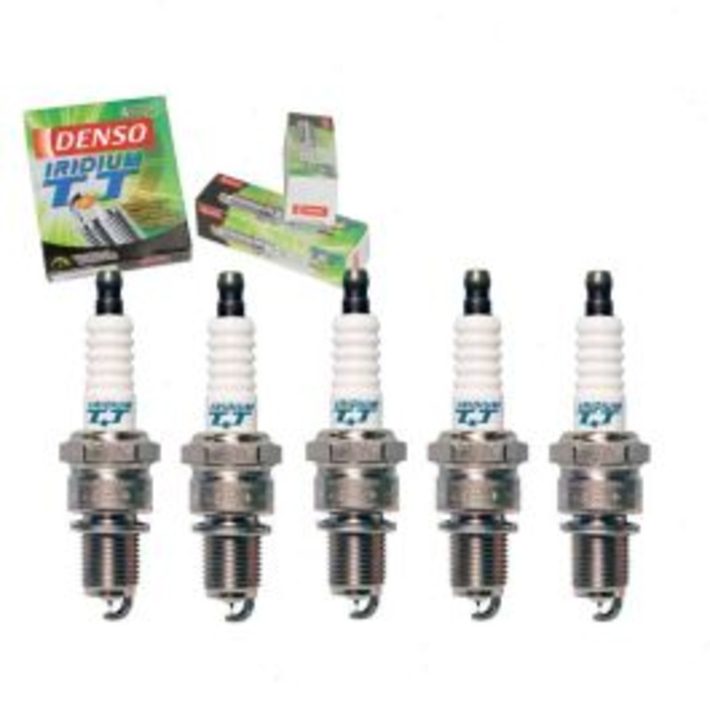 5 pc DENSO Iridium TT Spark Plugs for 1992-1993 Volkswagen Transporter 2.5L L5