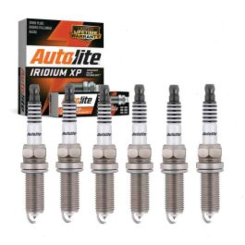 6 pc Autolite Iridium XP Spark Plug for 2012-2019 Jeep Wrangler 3.6L V6