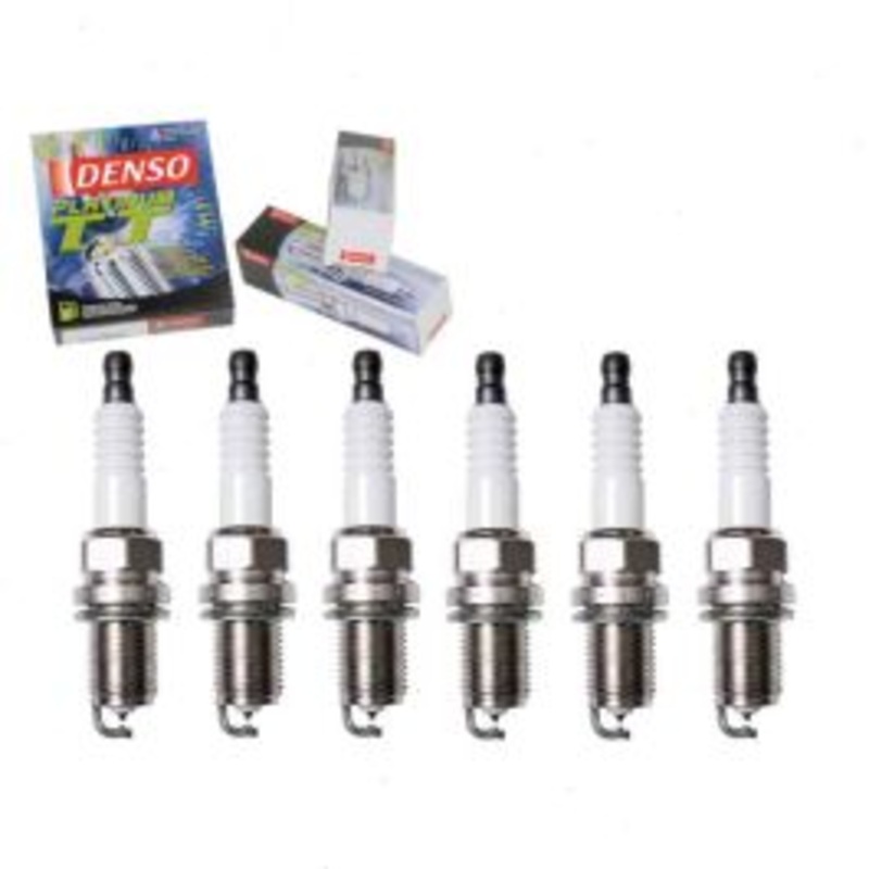 6 pc DENSO Platinum TT Spark Plugs for 2009-2012 Audi Q5 3.2L V6