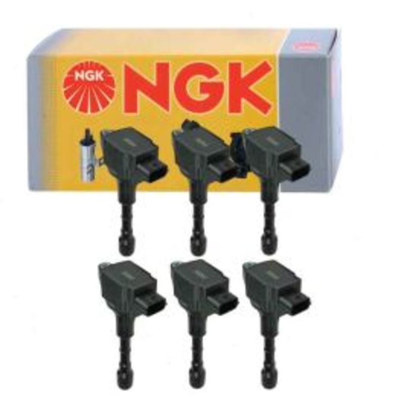 6 pc NGK Ignition Coils for 2012-2013 Infiniti M35h 3.5L V6