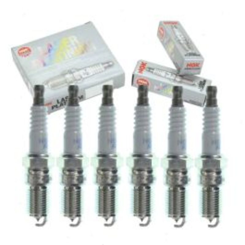 6 pc NGK Laser Platinum Spark Plugs for 2000 Isuzu Hombre 4.3L V6