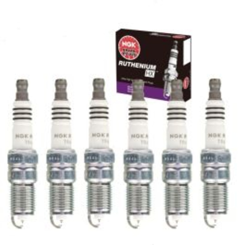 6 pc NGK Ruthenium HX Spark Plugs for 2005-2006 Chevrolet Uplander 3.5L V6