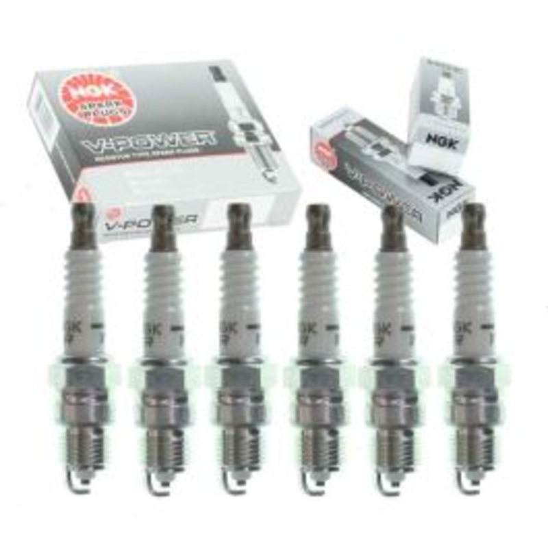 6 pc NGK V-Power Spark Plugs for 1982-1995 Pontiac Firebird 2.8L 3.1L 3.4L V6
