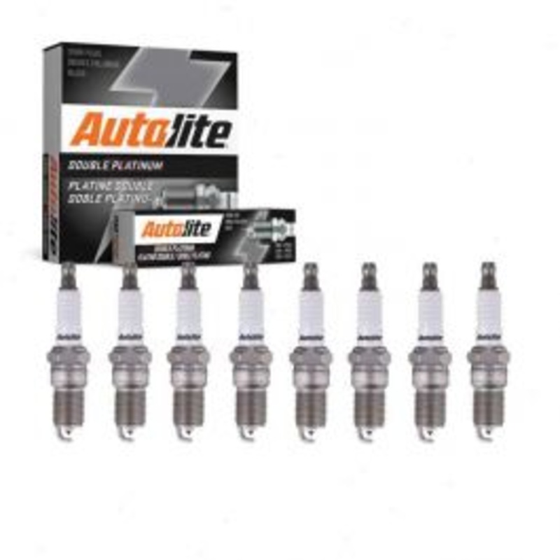 8 pc Autolite Double Platinum Spark Plug for 2001-2002 Qvale Mangusta