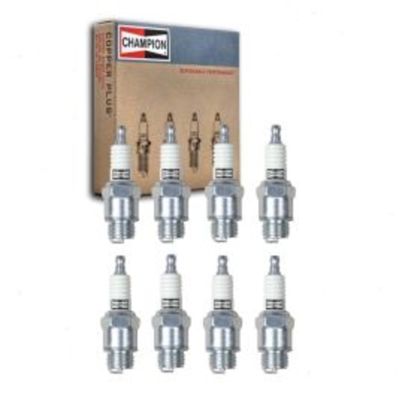 8 pc Champion Industrial Spark Plugs for 1934 Auburn Model 850X 4.6L L8