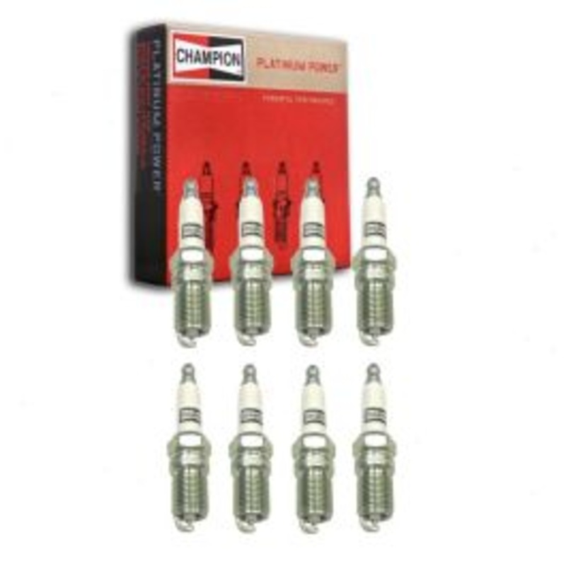 8 pc Champion Platinum Spark Plugs for 2004-2006 Cadillac SRX 4.6L V8