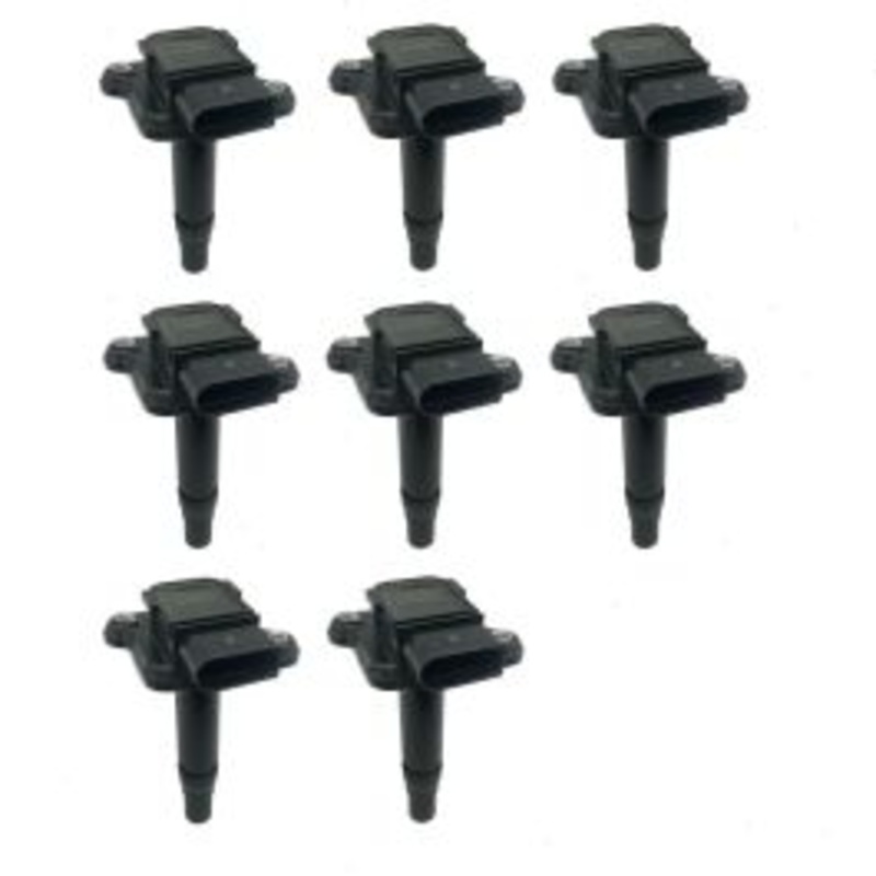 8 pc Hitachi Ignition Coils for 2000-2003 Audi A8 Quattro 4.2L V8