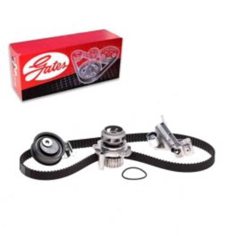 Gates PowerGrip Timing Belt Kit with Water Pump for 2000-2006 Audi TT 1.8L L4