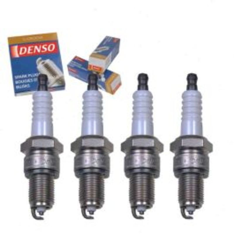 4 pc DENSO Standard U-Groove Spark Plugs for 1977-1994 Plymouth Colt 1.4L 1.5L 1.6L 2.0L L4