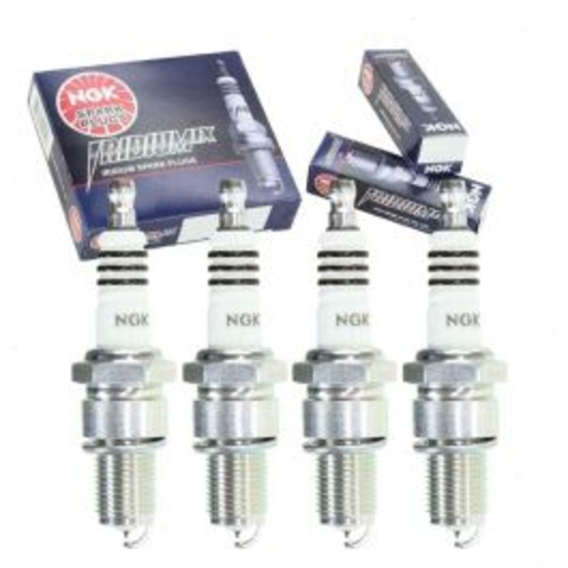 4 pc NGK Iridium IX Spark Plugs for 1975-1979 Subaru GF 1.4L 1.6L H4