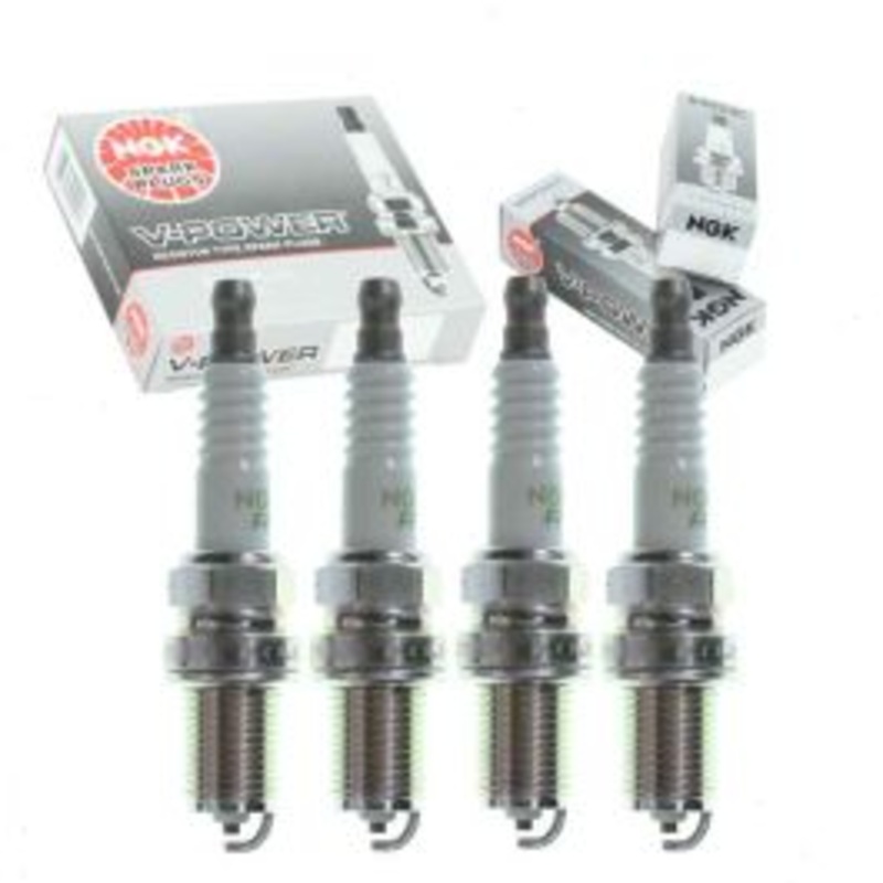 4 pc NGK V-Power Spark Plugs for 1985-1998 Saab 900 2.0L 2.3L L4