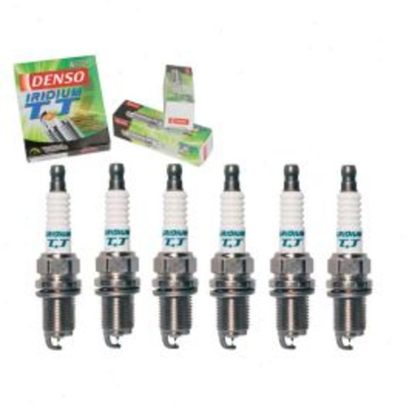 6 pc DENSO Iridium TT Spark Plugs for 1990-1997 Jaguar XJ6 4.0L L6