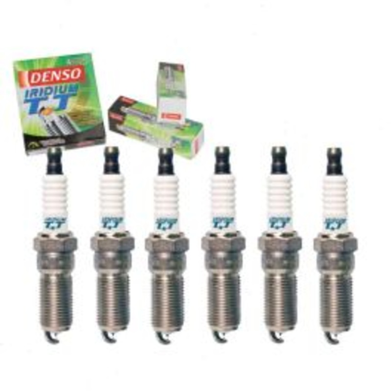 6 pc DENSO Iridium TT Spark Plugs for 2002-2004 Oldsmobile Bravada 4.2L L6