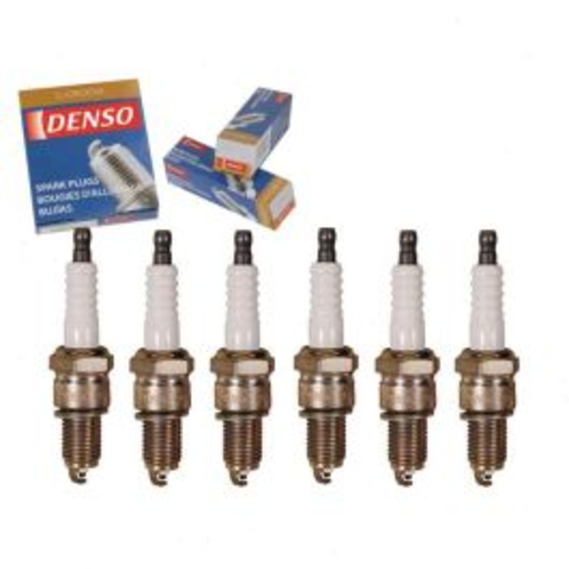 6 pc DENSO Standard U-Groove Spark Plugs for 1963-1967 Jeep Gladiator 3.8L L6