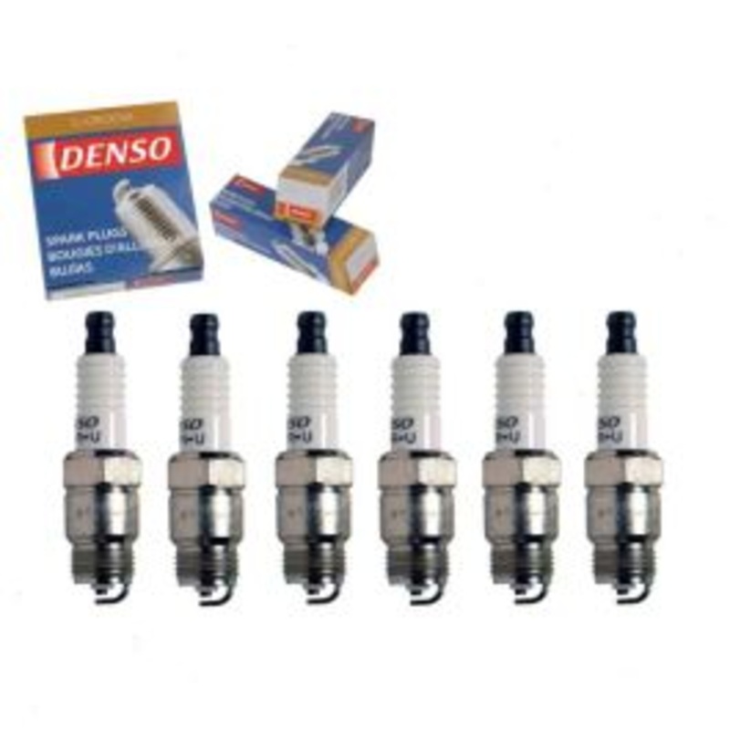 6 pc DENSO Standard U-Groove Spark Plugs for 1981-1984 Chevrolet C20 4.1L L6