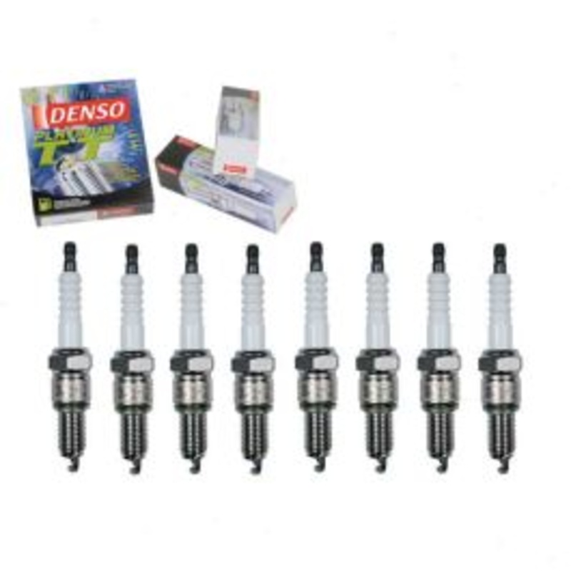 8 pc DENSO Platinum TT Spark Plugs for 1994-1997 Land Rover Defender 90 3.9L 4.0L V8