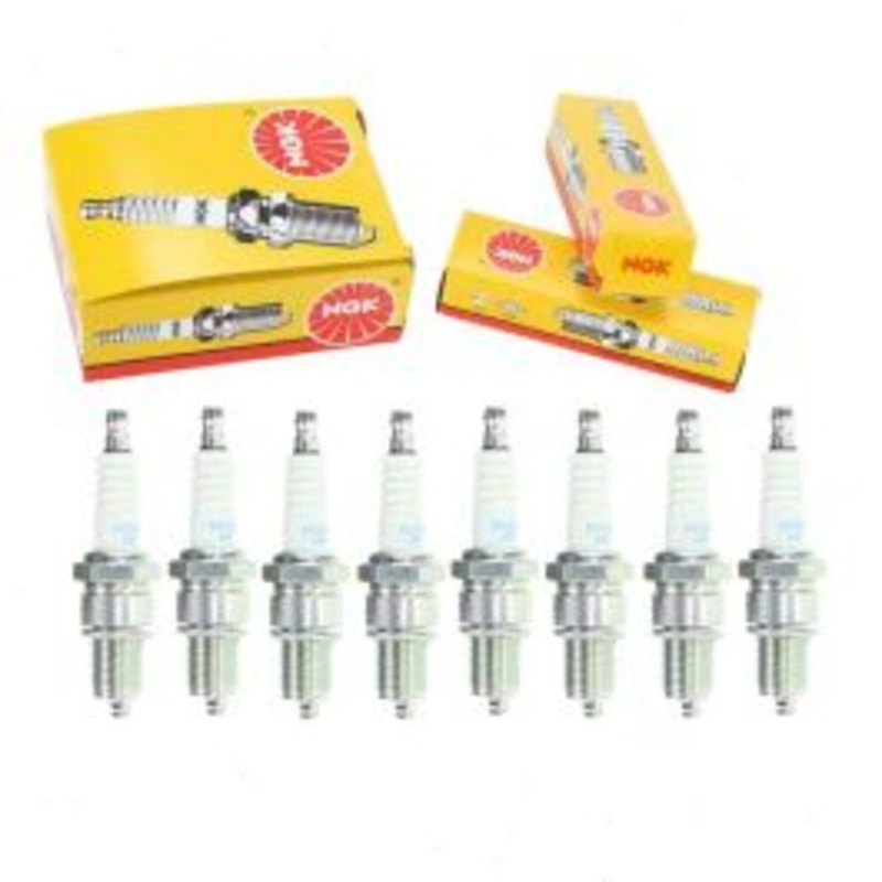 8 pc NGK Standard Spark Plugs for 1989 Aston Martin Virage 5.3L V8
