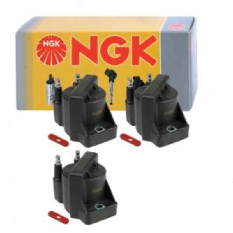 3 pc NGK Ignition Coils for 1987-1994 Chevrolet Cavalier 2.8L 3.1L V6
