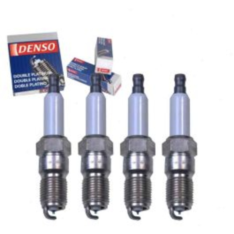 4 pc DENSO Double Platinum Spark Plugs for 2004 Mazda 3 2.0L L4