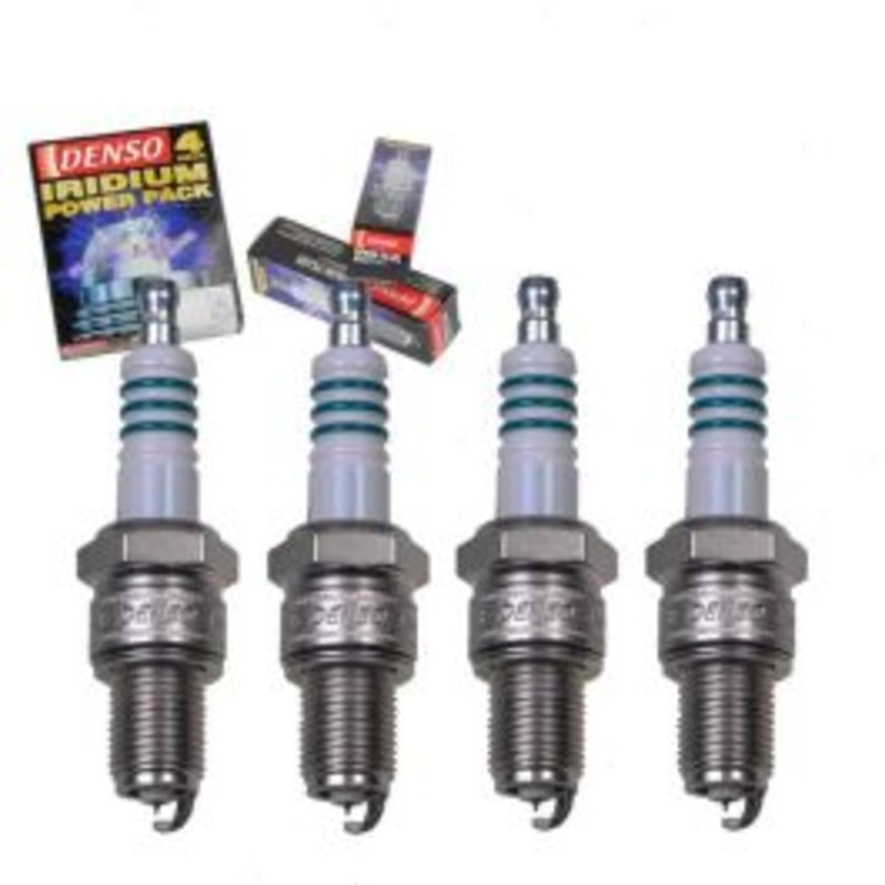 4 pc DENSO Iridium Power Spark Plugs for 1971-1973 Saab 96 1.7L V4