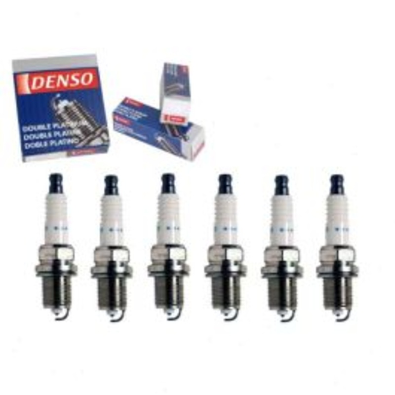6 pc DENSO Double Platinum Spark Plugs for 1990-1993 Mercedes-Benz 300SL 3.0L L6