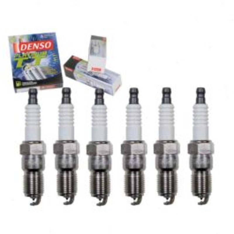6 pc DENSO Platinum TT Spark Plugs for 1991-1994 Mazda Navajo 4.0L V6