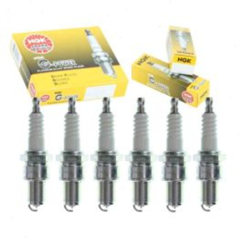 6 pc NGK G-Power Spark Plugs for 1973-1974 Mercedes-Benz 280C 2.8L L6