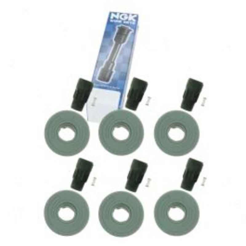 6 pc NGK Ignition Coil Boots for 2007-2018 Ford Edge 3.5L 3.7L V6