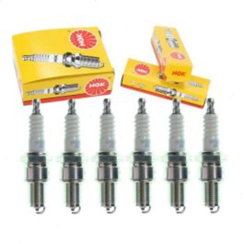 6 pc NGK Standard Spark Plugs for 1954-1959 Mercedes-Benz 300SL 3.0L L6