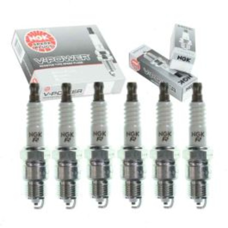 6 pc NGK V-Power Spark Plugs for 1980-1983 Dodge Mirada 3.7L L6