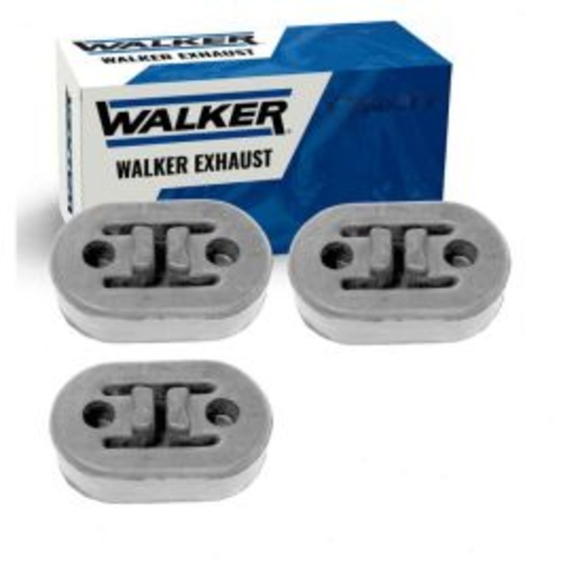3 pc Walker Exhaust System Insulators for 1983-1987 Mazda 626 2.0L L4