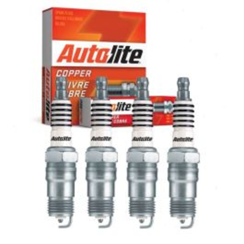 4 pc Autolite Copper Core Spark Plugs for 1982-1984 Mercury Lynx