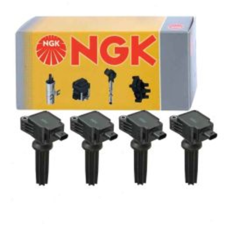4 pc NGK Ignition Coils for 2013-2017 Ford Taurus 2.0L L4