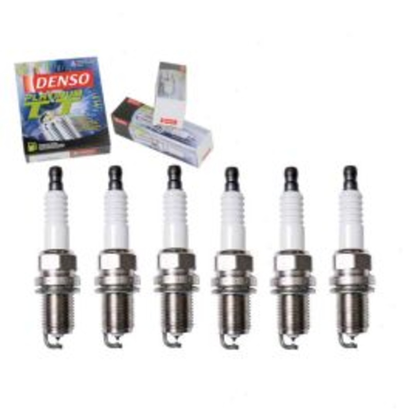 6 pc DENSO Platinum TT Spark Plugs for 1990-1994 Nissan D21 3.0L V6