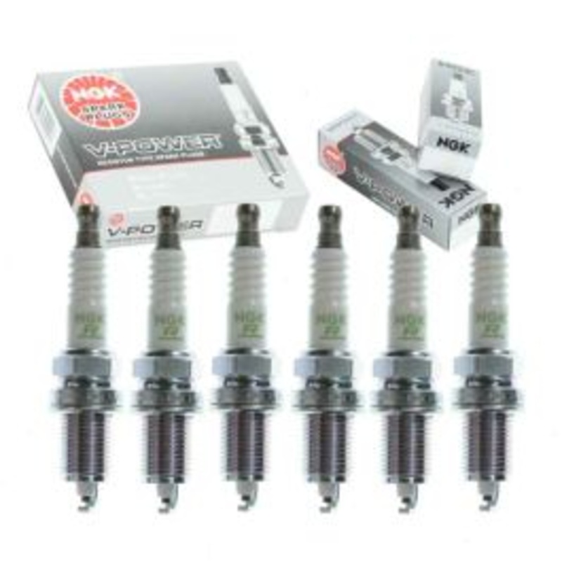 6 pc NGK V-Power Spark Plugs for 2011-2013 Ram Ram Pickup 3.7L V6