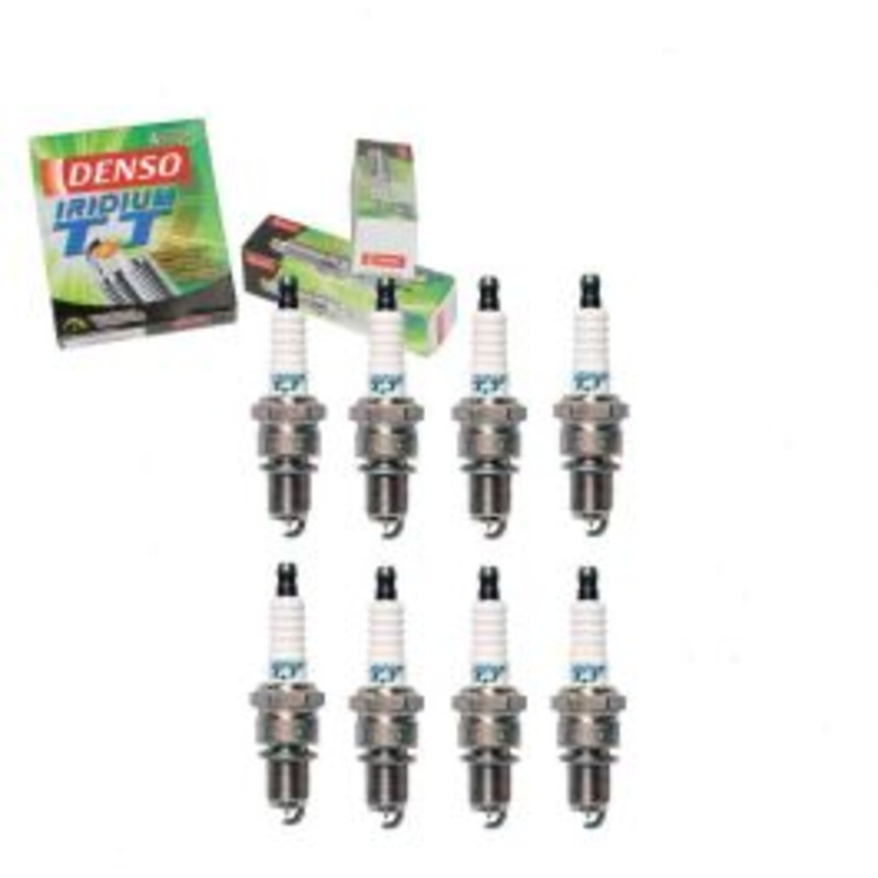 8 pc DENSO Iridium TT Spark Plugs for 1973-1974 Mercedes-Benz 450SEL 4.5L V8