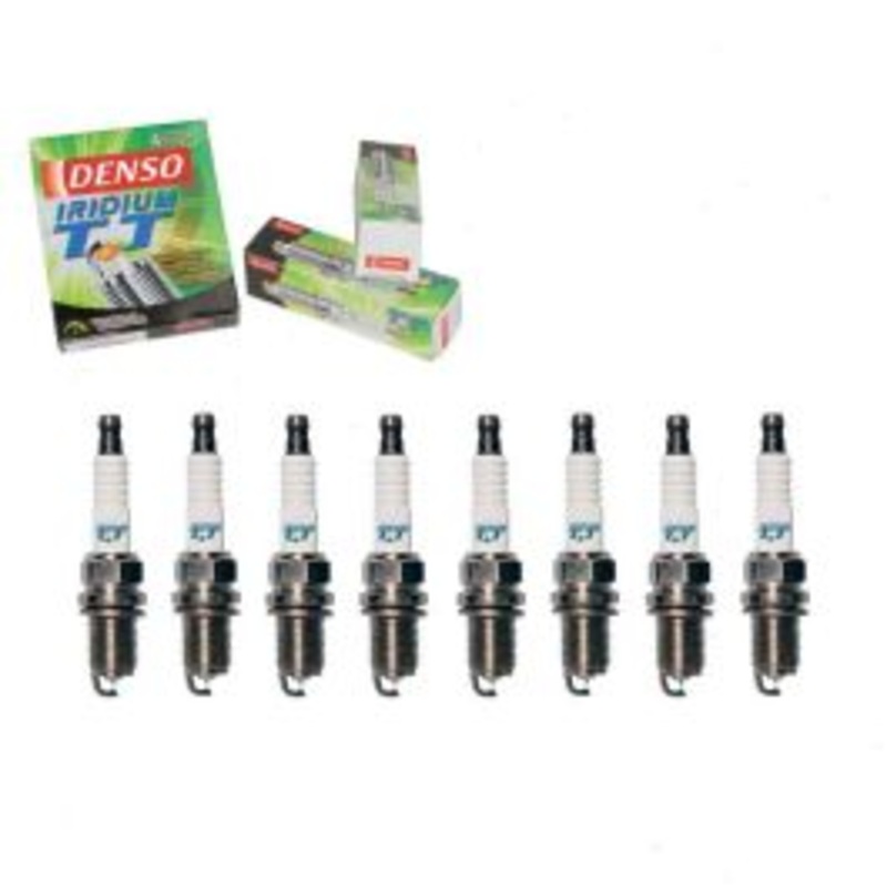 8 pc DENSO Iridium TT Spark Plugs for 1992-1993 Mercedes-Benz 400E 4.2L V8