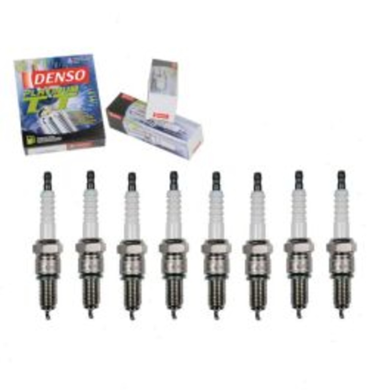 8 pc DENSO Platinum TT Spark Plugs for 1967-1971 Plymouth GTX 7.0L V8